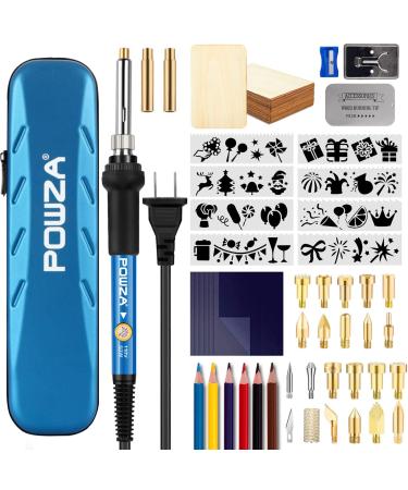 72Pcs Wood Burning Kit for Beginners, Adjustable Professional Wood Burner Pen Tool and Accessories, woodburning Embossing Carving - Buy Online on GoSupps.com