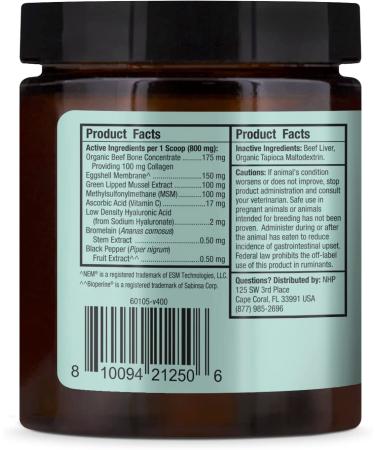 Dr. Mercola Bark & Whiskers Joint Support for Cats & Dogs - 60 Scoops - Natural Relief - Buy Online on GoSupps.com