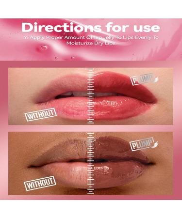 Roll On Plumping Lip Gloss | Spicy Lip Oil | Hydrating High-Shine Lip Plumper for Women & Girls | Lifter Gloss & Lip Glaze 0.63 Fl Oz - Buy Online on GoSupps.com