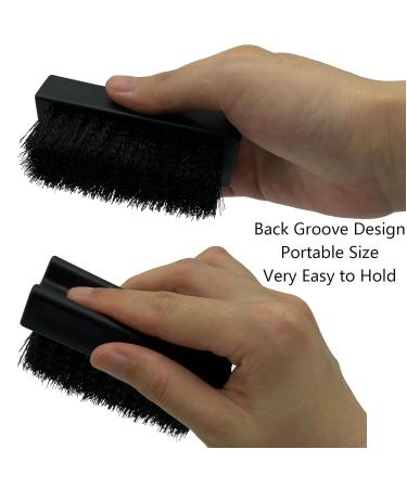 Hand Nail Brush Stiff Bristles Heavy Duty Scrub Brushes for Men Mechanics Gardeners Scrubbing Fingers Fingernails Foot Tough Grimes 2 Pack Black Stiff Bristles - 2 Count - Buy Online on GoSupps.com