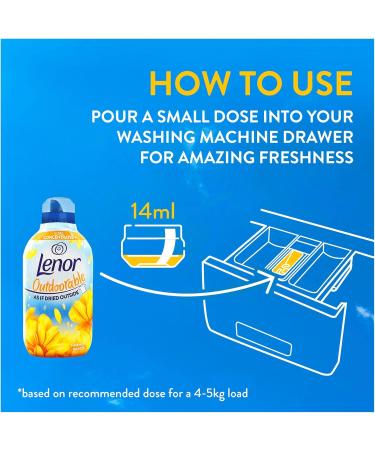 Lenor Outdoorable Fabric Conditioner Ultra Concentrated Freshness - Summer Breeze - 33 Washes - 462 ml - Buy Online on GoSupps.com