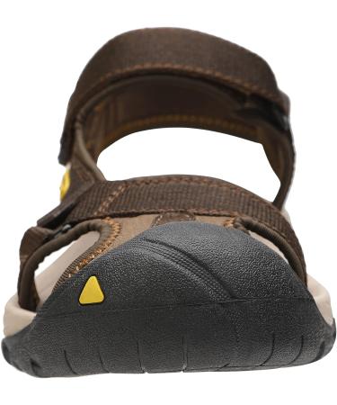 CAMEL CROWN Men's Waterproof Hiking Sandals - Closed Toe Water Shoes for Outdoor Summer Activities - Size 8.5 Brown - Buy Online on GoSupps.com