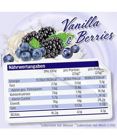 All Stars Protein Deluxe Can 400g - Vanilla & Berries | Premium Protein Powder for Muscle Building & Weight Management - Buy Online on GoSupps.com