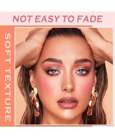 3-in-1 Cream Blush Stick - Coral Orange | Multi-Use Cheek, Lip, and Eyeshadow Makeup | Waterproof & Long Lasting with Brush - Buy Online on GoSupps.com