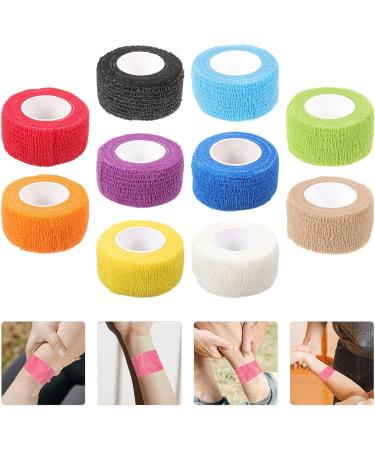 Beavorty 10 Rolls Athletic Tape - Non-Woven Fabric Bandages for Foot Knee & Head Wraps | Sports Pain Relief & Wound Care - Buy Online on GoSupps.com