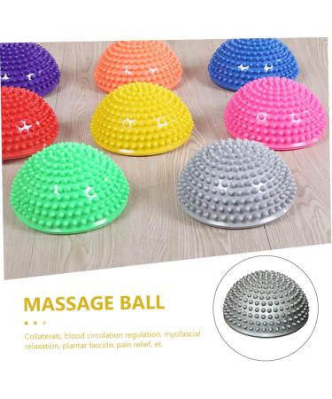 Lurrose Durian Ball Arm & Leg Massage Device - Office Trigger Point & Foot Roller - PVC Yoga Massage Gear (16x16x8cm) - Relax & Soothe - Buy Online on GoSupps.com