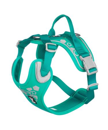 Hurtta Weekend Warrior Harness for Large Dogs Peacock Turquoise 100-120 cm peacock 100-120 cm
