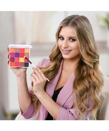 Multicolor Eyeshadow Palette Waterproof Multicolor Face Shadow Palette | Makeup Accessory Matte Shimmer Face Shadow Palette for Beginners Home Use Shzons 02 - Buy Online on GoSupps.com