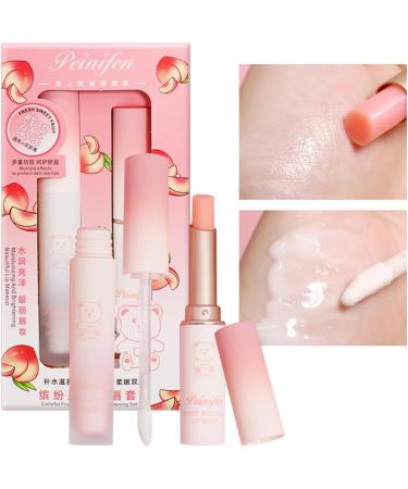 Organic Lip Balm Lip Chap Stick Lightening Lip Cream | Nighttime Lip Repair Long Lasting Sweet Fruit Sticks 0.88 oz for Lip Chaps - Buy Online on GoSupps.com