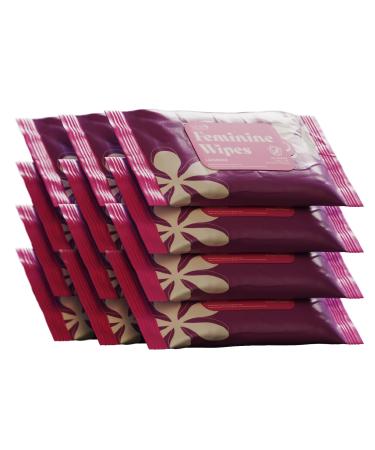 Maya Feminine Wipes by Biopure - Gentle Feminine Wipes for Women Feminine Hygiene Wipes for Daily Use Freshness - pH Balanced Wipes Resealable Pack of 40 Wipes (40 Counts (Pack of 12) Lavender) Lavender 40 Count (Pack of 12)