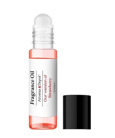 10ml Premium Strawberry Body Oil - Uncut Fragrance Oil 1 Ounce (Pack of 1) - Buy Online on GoSupps.com