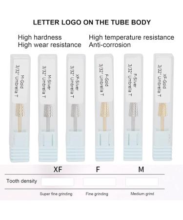 Nail Drill Bits Drill Bits for Nails Grinding Nail Tools for Manicure for Nail Removal for Nail Polishing - Buy Online on GoSupps.com