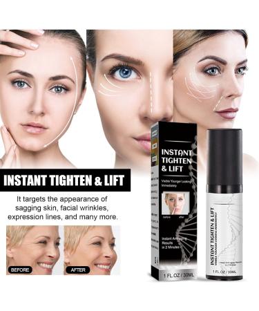 Trendyfave Face Serum for Women Men Vitamin C Serum Instant Face Lift Neck Eye Serum Anti-aging Face Cream For Tightener Skin Eye Bags Remover Dark Eye Circle Wrinkle Remover For All Skin Types - Buy Online on GoSupps.com