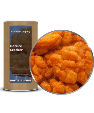 1 x 250g rice crackers hot hotrice crackers spicy exotic rice crackers vegetarian lactose free 250 g (1 pack)
