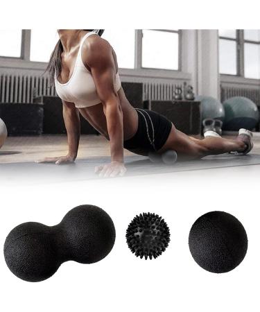 Fascia Ball Set - 3 Series Massage Balls for Effective Self-Massage & Muscle Pain Relief | Trigger Point Tools & Peanut Massage Ball - Buy Online on GoSupps.com