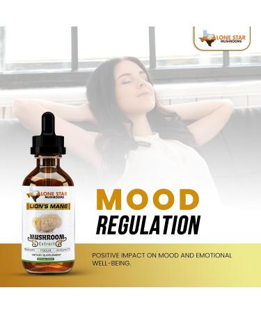 Lone Star Mushrooms Lions Mane Dual Liquid Extract/Tincture | Organic Fruiting Bodies only | Grown in USA | Highly Concentrated | Memory Focus Immunity | No Grain/Filler - Buy Online on GoSupps.com