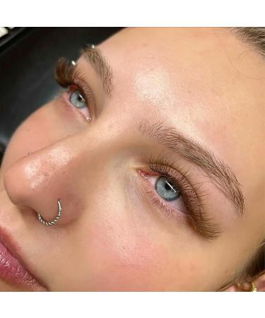 DAODER Brown DIY Eyelash Extension Cluster Lashes D Curl 96pcs - Natural Blonde Wispy Individual Lashes - Clear Band - Brown Lash Cluster 007 - Buy Online on GoSupps.com