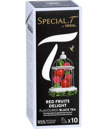 Special.T - 50 Capsules - 5 Varieties of 10 Capsules - Grapefruit Rose (Organic) Verbena (Organic) Tangerine Peach Tropica - Buy Online on GoSupps.com