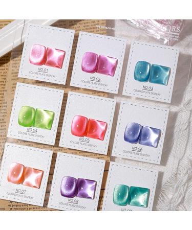15ml Need LED Lamp Colorful Semi Permanent Gel Nail Polish Phototherapy Gel Fluorescent Spar Cat Eye Gel - (Color: 3) - Buy Online on GoSupps.com