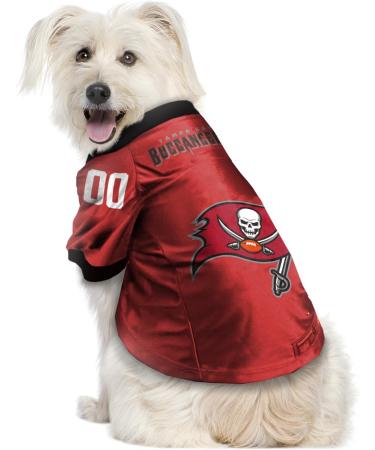Tampa Bay Buccaneers Premium Dog Jersey - Size S | Official NFL Pet Apparel for Fans - Buy Online on GoSupps.com