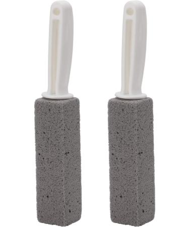 Mwoot Bimsstein Cleaning Stone Set - Toilet Bowl & Rust Remover Handle Included | Hard Water Ring & Grill Cleaner - Buy Online on GoSupps.com