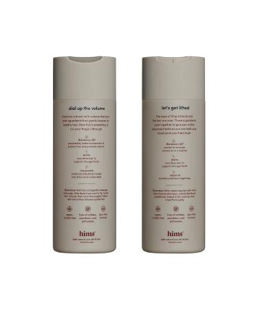 Hims Max Volume Shampoo & Conditioner Pack - Citrus Spice - Men's Natural Volumizing Hair Care - 2 x 6.4 fl oz - Buy Online on GoSupps.com