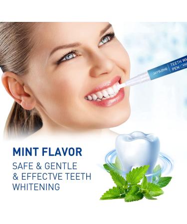Teeth Whitening Pen (2 Packs) Natural Gel Treatment - Safe, Effective, Painless Whitener - Removes Years of Stains - Travel-Friendly - Buy Online on GoSupps.com