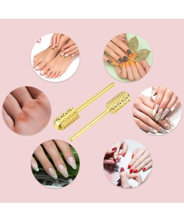 VOCOSTE 1 Set Nail Drill Bits for Nail Polishing Peeling Gold Tone - Buy Online on GoSupps.com