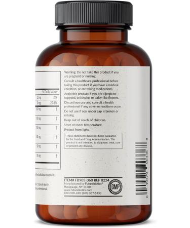 Futurebiotics Liver Detox Advanced Detox & Cleanse Formula Supports Healthy Liver Function with Milk Thistle 360 Vegetarian Capsules - 8.78 Oz - Buy Online on GoSupps.com