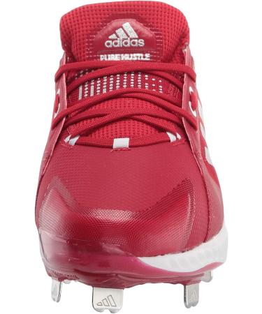 adidas Men's Fv9039 Baseball Shoe 5.5 - Power Red/Silver/White | Official Site - Buy Online on GoSupps.com