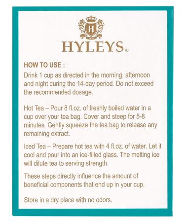 Hyleys 14-Day Cleanse Tea Kit - 42 Tea Bags for Detox & Wellness - Buy Online on GoSupps.com