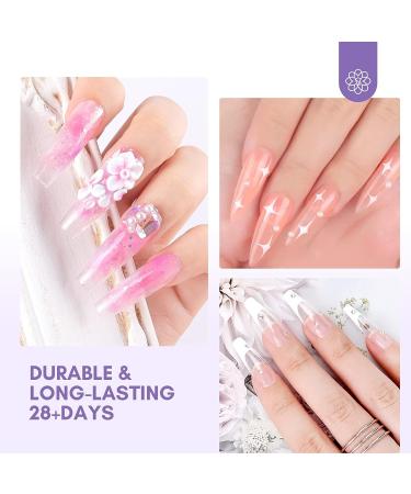 Saviland Acrylic Nail Kit with Drill - Professional Clear/Pink/White Powder & Liquid Set, Nail Drill, Brush, Cuticle Oil, Tools - Home DIY - Buy Online on GoSupps.com