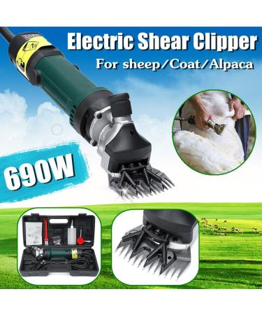 Electric Sheep Shearing Goats Set 690W 6 Speed 13 Teeth For Farm Goats Alpaca Llamas Angora Rabbits Camels Horse Pet Clipper Cutter 220V - Buy Online on GoSupps.com