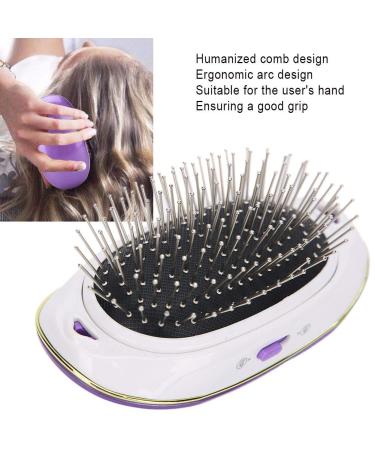 Professional Hair Dryer Brush - Electric Straightening & Curling Comb Fast Drying Ceramic Ionic Brush for Salon Quality at Home - Buy Online on GoSupps.com
