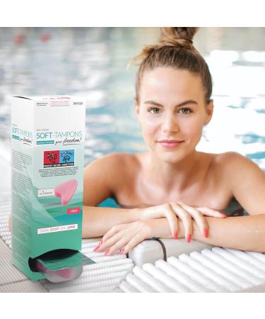 JOYDIVISION Soft Tampons Mini - Threadless Dispenser Box of 10 | Comfortable & Discreet International Shipping - Buy Online on GoSupps.com