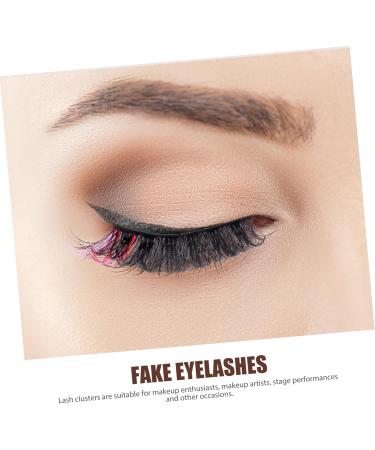 FRCOLOR Lash Extension 14 Pairs false lashes es cosplay lashes cluster lashes colored lashes lash extensions individual fake lashes eyelashes with color Imitation extend curly - Buy Online on GoSupps.com