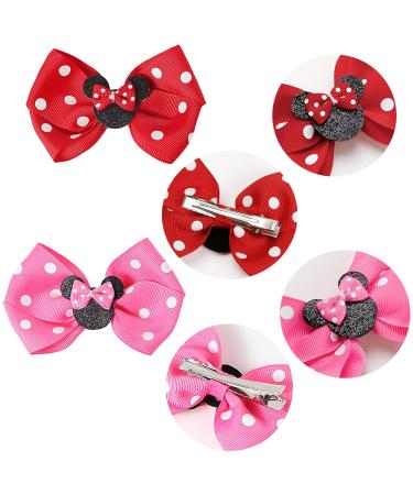 Shop Cute Disney Hair Clips for Girls - 8-Piece Hair Loop Set | Perfect Gift for Birthdays Christmas & Children's Day - Buy Online on GoSupps.com