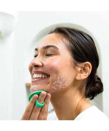 Boie USA Face Scrubber - Blue | Gentle Exfoliation Tool for Clean and Smooth Skin - Buy Online on GoSupps.com