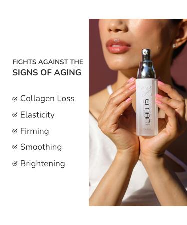 Emani Halo Vegan Anti-Aging Collagen Serum | Fine Lines Wrinkles & Texture Relief - 1.18 fl oz - Buy Online on GoSupps.com