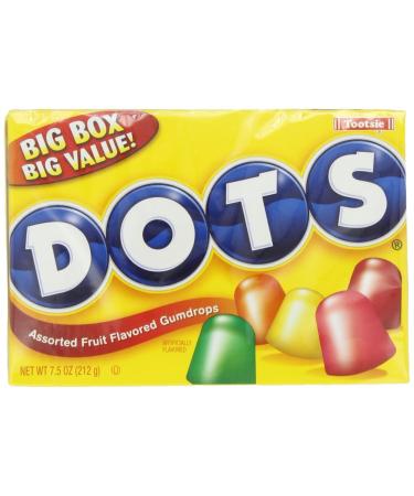Tootsie Dots Assorted Flavors 7.5000-Ounces (Pack of 12)