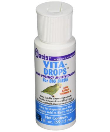 OASIS #80058 Vita Drops for Big Birds, 2 oz. - Buy Online on GoSupps.com