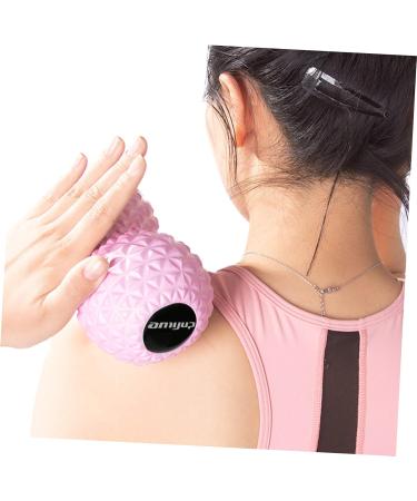Fomiyes Peanut Massage Ball - Double Lacrosse Trigger Point Therapy & Mobility Tools for Shoulders - EPP Pink Massager - Buy Online on GoSupps.com