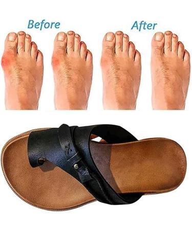 BBPM Women's Orthotic Bunion Correction Sandals - Brown EU35/US4.5 - Buy Online on GoSupps.com