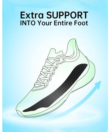 Toe Special Use Carbon Fiber Insole - 290mm Rigid Foot Support for Hallux Rigidus & Morton's Toe - Men's Size 11 - Buy Online on GoSupps.com