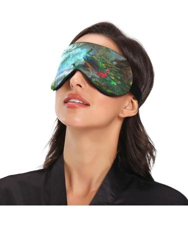 Haskirky Light Blocking Eye Mask for Men and Women - Adjustable and Breathable Sleep Mask for Travel, Yoga, and Meditation - Buy Online on GoSupps.com
