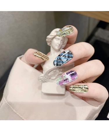 Nail Foil Transfer Sticker Kit - 100 Sheets | Nail Art Decals for DIY Nail Designs - Starry Sky, Flower, Leopard Print Transfer Foils Stickers | Nail Supplies for Creative Nail Decorations - Buy Online on GoSupps.com