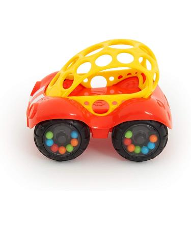 Buy Bright Starts Oball Toy Car - Rattle Motor Toy for Babies & Toddlers (3+ Months) - Random Color (Blue or Red) - Buy Online on GoSupps.com