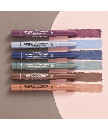 Deborah Milano - 24 Hour Color Power Waterproof Eyeshadow N.4 Warm Brown Stick Eyeshadow High Wear - Buy Online on GoSupps.com