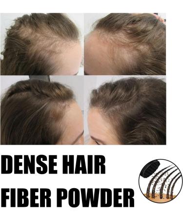 Layhou Hair Thickening Fiber Powder 12g Hair Building Fibers Increase Hair Volume Hair Loss Concealer for Men and Women Instantly Fuller Hair Dark Brown - Buy Online on GoSupps.com