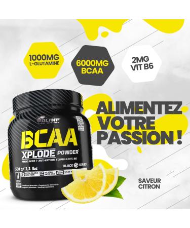 Olimp Sport Nutrition Bcaa Xplode Powder Amino Acid Lemon 500g - Buy Online on GoSupps.com